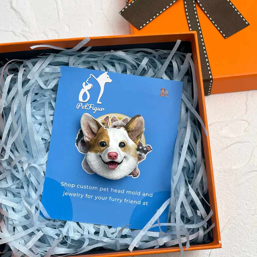 Custom 3D Pet Sculpture with Magnet